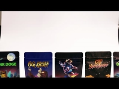 तंबाकू पैकेजिंग बैग पालतू एल्यूमिनाइज्ड कम्पोजिट नमी सबूत ज़िपर बैग