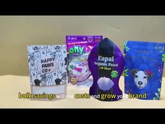 कस्टम लोगो स्पष्ट / पारदर्शी / मैट / फ्रॉस्टेड स्व-सीलिंग टिकाऊ ज़िप लॉक खाद्य प्लास्टिक बैग