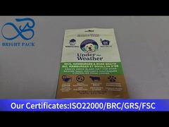 खाद्य पैकेजिंग के लिए स्टैंड-अप पाउच