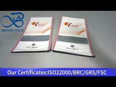 स्पष्ट खिड़की के साथ स्टैंड अप पाउच