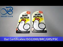 फ्रीज-सूखा चिकन प्लास्टिक बैग