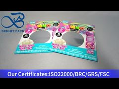 स्पष्ट खिड़की के साथ शिल्प थैली