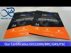 मैट स्टैंड अप ज़िपर बैग