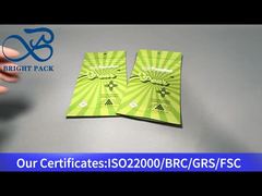 हरा छोटा बच्चों के लिए प्रतिरोधी लॉकिंग क्लोजर बैग