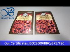 मसालेदार कैंडी के लिए स्टैंड अप थैली