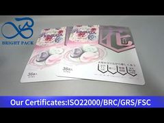 फूलों की सुगंध वाले डिटर्जेंट के लिए स्टैंड-अप ज़िपलॉक बैग