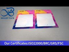 स्पष्ट खिड़की के साथ छोटा केबल ज़िपलॉक बैग