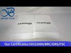 ज़िपर के बिना पारदर्शी स्टैंड-अप प्लास्टिक बैग