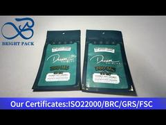 समुद्री नमक 200 मिलीग्राम के लिए गहरा नीला छोटा प्लास्टिक बैग