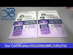 मूंगफली के मक्खन के लिए पालतू भोजन पैकेजिंग बैग