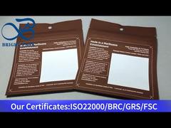 भूरे रंग के छोटे बच्चों के लिए सुरक्षित माइलर बैग 12 ग्राम