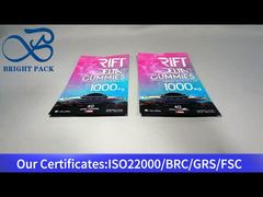 रंगीन कस्टम चाइल्ड रेज़िस्टेंट ज़िप लॉक बैग