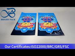 नीले प्लास्टिक के खाद्य पैकेजिंग बैग में 350 ग्राम फ्राइड राइस