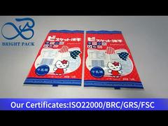 बिस्कुट के लिए स्पष्ट खिड़की के साथ खाद्य पैकेजिंग बैग 130 ग्राम