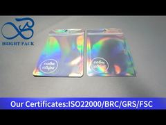 आसानी से फाड़ने के लिए खोलने के साथ छोटे प्लास्टिक लेजर बैग