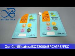 मोंक फ्रूट शुगर के लिए स्टैंड अप स्पआउट पाउच 200g