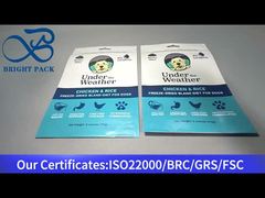 कुत्तों के लिए नीली प्लास्टिक की ज़िपलॉक बैग 170 ग्राम