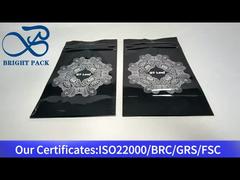 काले चाइल्ड प्रूफ ज़िपर बैग