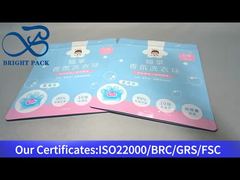 कपड़े धोने के पॉड्स के लिए नीला स्टैंड अप एल्यूमीनियम प्लास्टिक पाउच 450 ग्राम