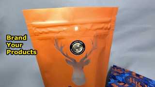 कस्टम मुद्रित स्टैंड अप पॉच