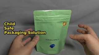 बच्चों के लिए प्रतिरोधी जिपर बैग