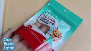 डेंटल फ़्लॉसर भंडारण और यात्रा मौखिक स्वच्छता के लिए एयरटाइट प्लास्टिक ज़िपर बैग