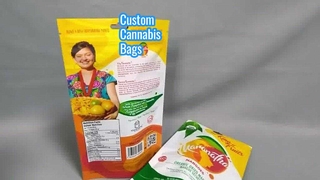 कैनबिस थोक के लिए कस्टम प्रिंट ज़िप प्लास्टिक बैग