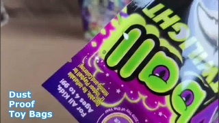 खिलौनों के भंडारण और धूल-रोधी बच्चों के उत्पाद पैकेजिंग के लिए टिकाऊ एल्युमीनियम प्लास्टिक बैग