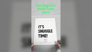 सेल्फ-सीलिंग चिपकने वाली पट्टी और पूरी तरह से रिसाइकिल करने योग्य पीएसी के साथ 40 ग्राम ग्लासिन प्योर पेपर गारमेंट मेलर बैग