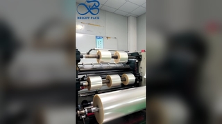 पारदर्शी एंटी-स्टेटिक कम्पोजिट फिल्म धूल रोधी नमी प्रतिरोधी फिल्म