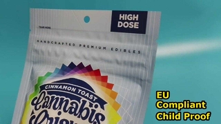 ईयू कैनबिस डिस्पेंसरियों और ब्रांडों के लिए चाइल्ड-प्रूफ पैकेजिंग यूएस प्रमाणित थोक