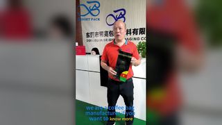 ताजा भुनी हुई बीन भंडारण के लिए फ्लैट बॉटम कॉफी बैग वाल्व एयरटाइट