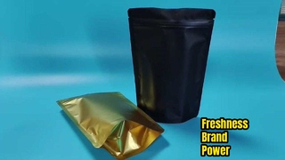 चीनी निर्माता मल्टी-कलर प्रिंटिंग एल्यूमीनियम फ़ॉइल कम्पोजिट स्टैंड-अप ज़िपर बैग