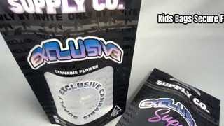 अनुकूलित बच्चों के लॉक ज़िपर बैग