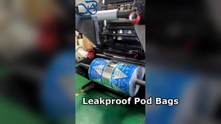 वाशिंग पॉड्स के लिए स्टैंड-अप बैग, गाढ़ा लीकप्रूफ लॉन्ड्री स्टोरेज पाउच