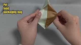पालतू भोजन पैकेजिंग बैग