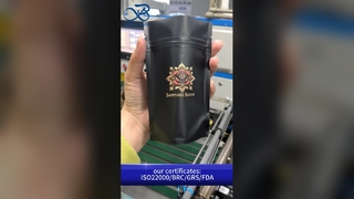 ब्लैक मैट स्टैंड अप जिपर बैग बी2बी होलसेल रीसीलेबल कस्टम एयरटाइट