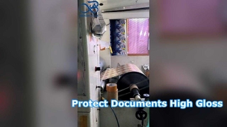 लेमिनेशन सामग्री हाई ग्लॉस थर्मल लैमिनेटिंग फिल्म कार्यालय स्कूल में उपयोग