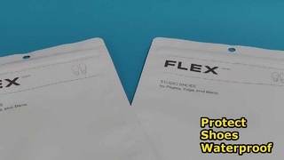 जूते के ब्रांड और खुदरा विक्रेताओं के लिए शूज़ जिपर बैग डस्टप्रूफ वॉटरप्रूफ थोक
