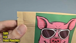 भोजन के लिए कागज की थैली