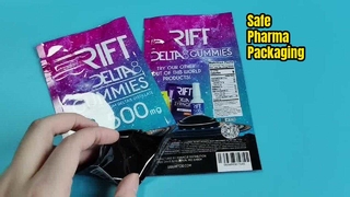 कैनबिस और फार्मा अनुपालन आवश्यकताओं के लिए यूएस-पेटेंटेड चाइल्ड प्रूफ जिपलॉक बैग