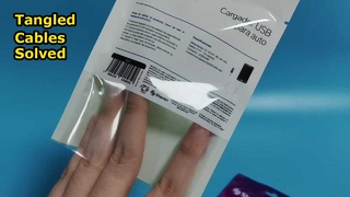 इलेक्ट्रॉनिक सहायक ब्रांडों के लिए केबल यूएसबी बैग पोर्टेबल वाटरप्रूफ बल्क