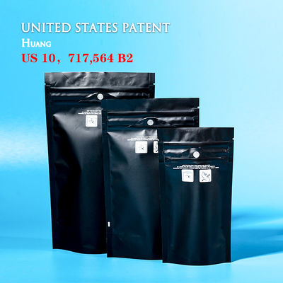 कस्टम बाल लॉक सुरक्षित गर्मी सील शीर्ष एल्यूमीनियम Mylar 5 औंस खड़े हो जाओ ज़िप शीर्ष बैग