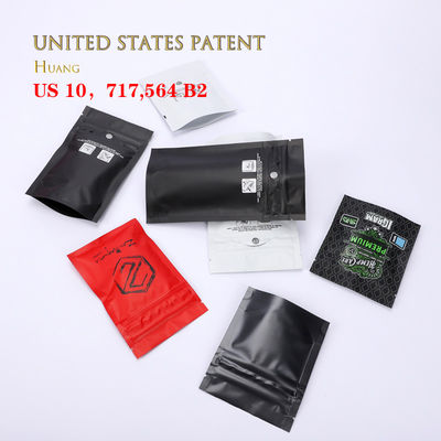 बाल प्रतिरोधी मायलर बैग कस्टम गंध प्रतिरोधी बाल प्रतिरोधी प्लास्टिक ज़िपर लॉक बाल प्रतिरोधी बैग