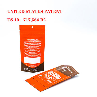 गंध प्रतिरोधी और स्व-समर्थन प्लास्टिक ज़िपर लॉक के साथ उन्नत सुरक्षित बाल प्रतिरोधी बैग