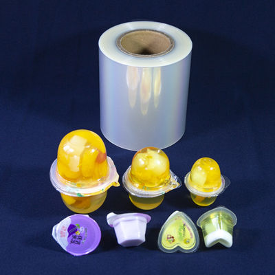 कस्टम लोगो आसान डेयरी पीलेबल लिडिंग फिल्म पॉलिएस्टर फिल्म