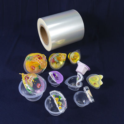 खाद्य सीलिंग फिल्म कोहरे प्रतिरोधी प्लास्टिक लेमिनेट सीलेंट्स भोजन कंटेनरों के लिए