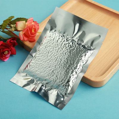 हीट सील वैक्यूम ओपन टॉप Mylar एल्यूमीनियम पन्नी पैकिंग पाउच GRS BRC