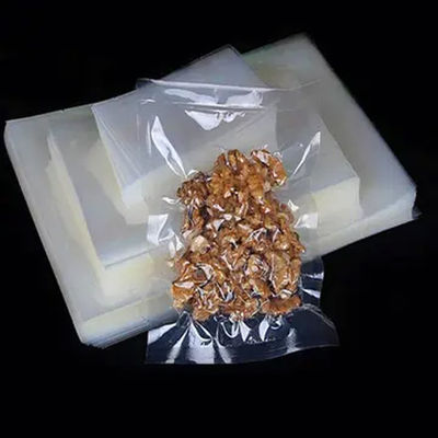 पारदर्शी नायलॉन वैक्यूम बैग लेमिनेट रिटॉर्ट बैग्स ट्रिपल साइड सील