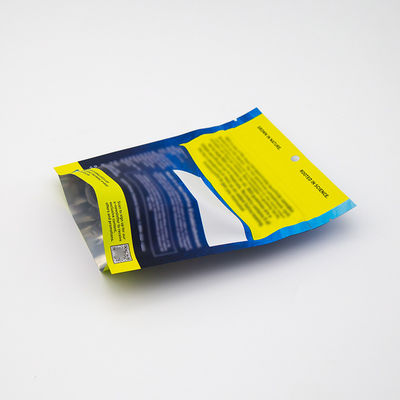 कस्टम तीन पक्षीय बाल प्रतिरोधी Vmopp+Pet+Pe ज़िपर पैकेजिंग बैग